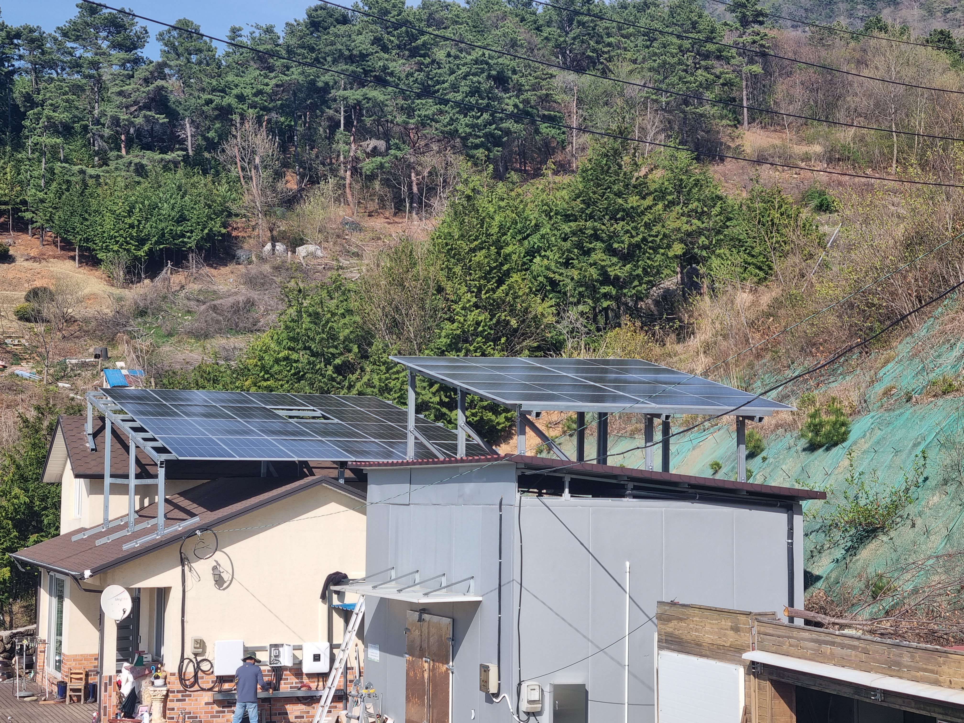 강용* 태양광 발전소(보성) 19kw